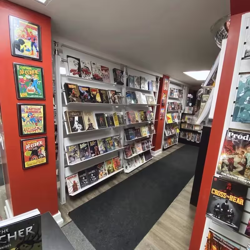 AMERICAN TRADE PAPERBACKS SECTION