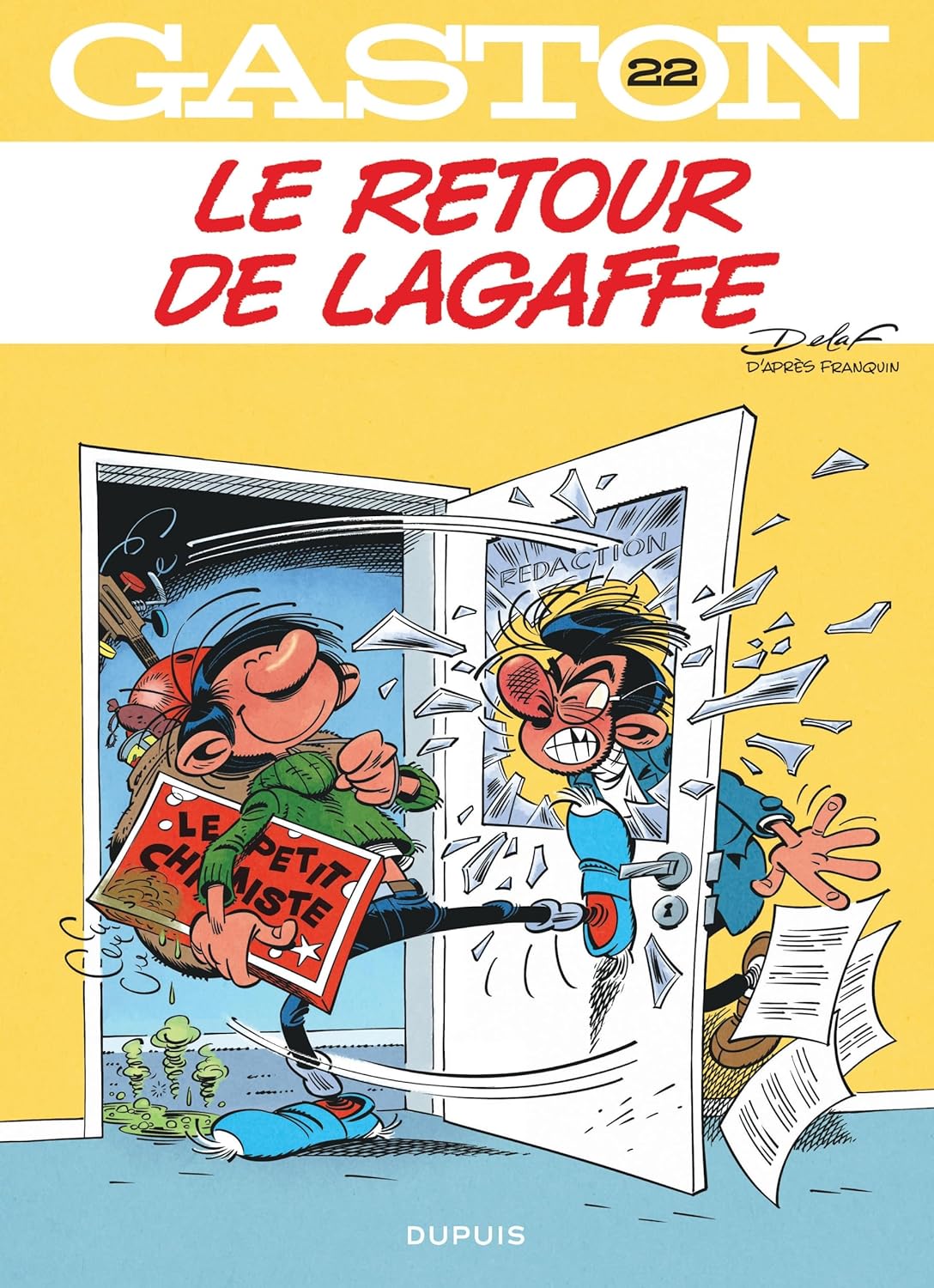 LE RETOUR DE LAGAFFE PAR DELAF - COVER