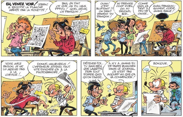 LE RETOUR DE LAGAFFE PLANCHE 2