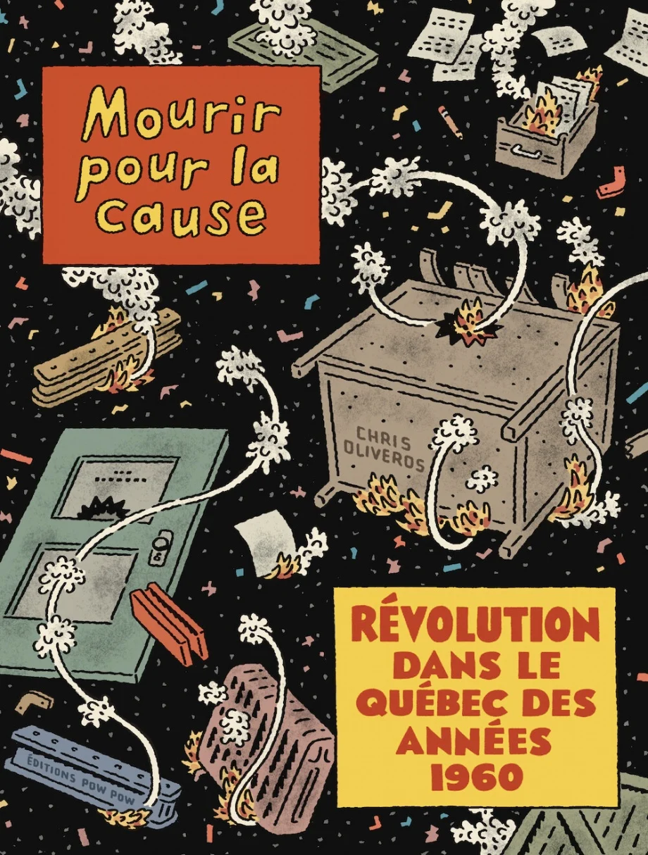 MOURIR POUR LA CAUSE - COUVERTURE