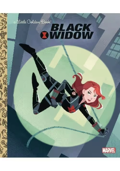 BLACK WIDOW LITTLE GOLDEN BOOK