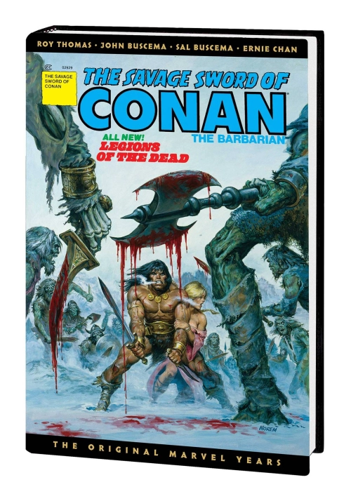 SAVAGE SWORD CONAN ORIG MARVEL YRS OMNIBUS HC VOL 03 DM VARIANT