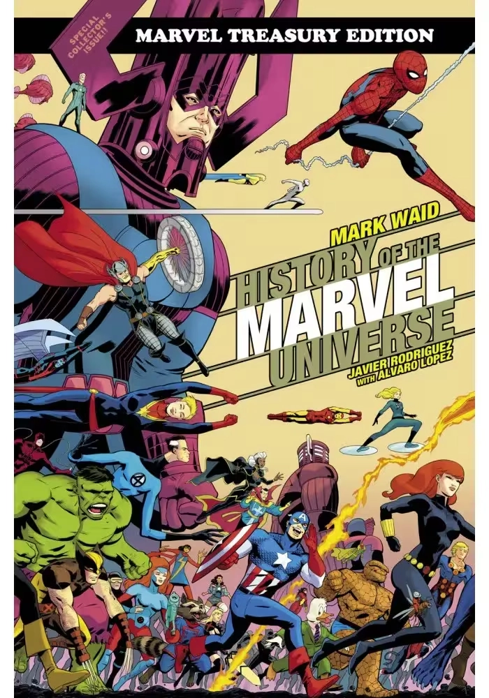 HISTORY OF MARVEL UNIVERSE TREASURY EDITION TP RODRIGUEZ CVR DM VARIANT