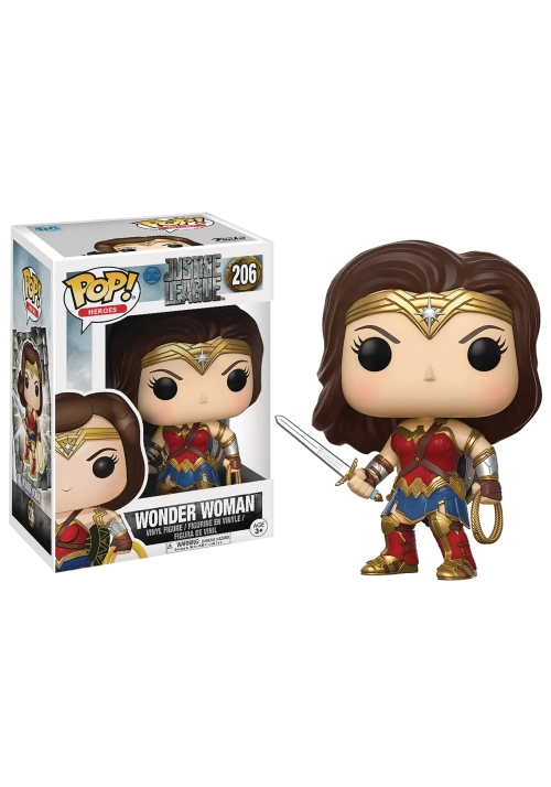 POP JUSTICE LEAGUE MOVIE WONDER WOMAN VINYL FIG