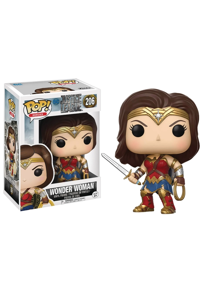 POP JUSTICE LEAGUE MOVIE WONDER WOMAN VINYL FIG