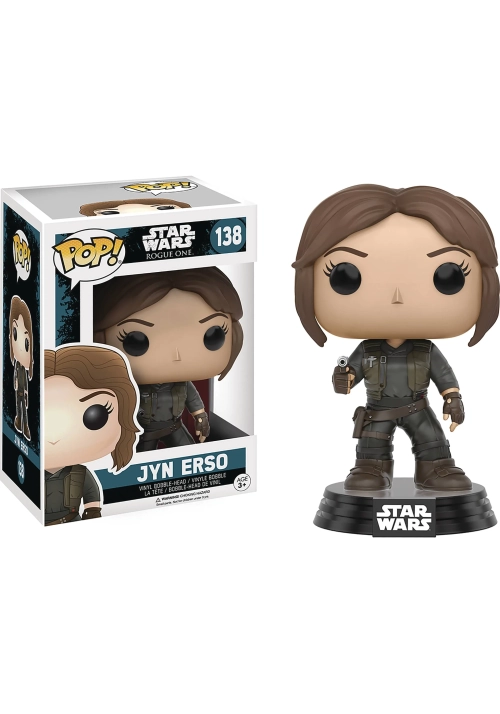 POP STAR WARS ROGUE ONE JYN ERSO MAIN OUTFIT VINYL FIG