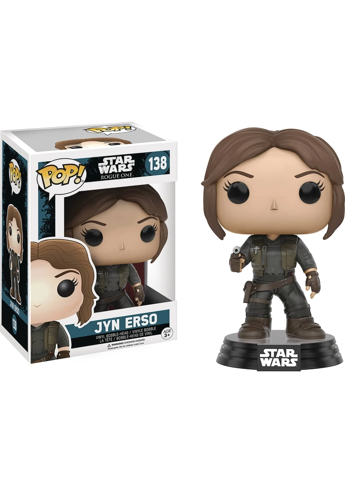 POP STAR WARS ROGUE ONE JYN ERSO MAIN OUTFIT VINYL FIG