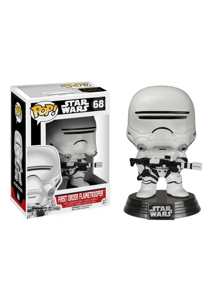 POP STAR WARS E7 FLAMETROOPER VINYL FIG