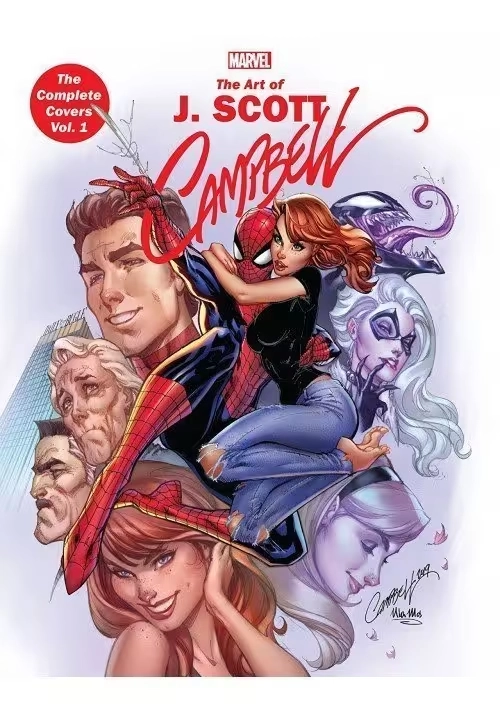 MARVEL MONOGRAPH TP VOL 01 J SCOTT CAMPBELL COMPLETE COVERS