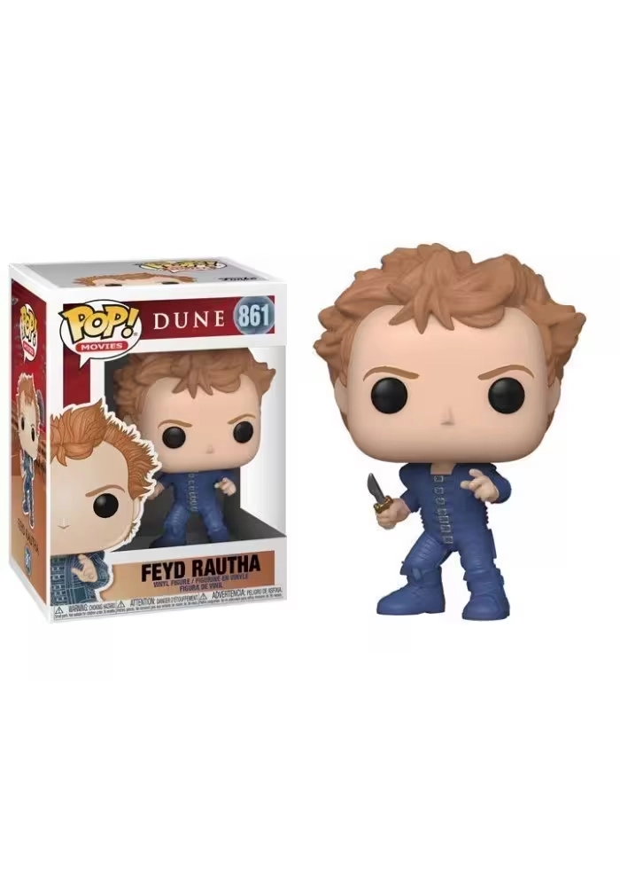 POP MOVIES DUNE CLASSIC FEYD W/ BATTLE OUTFIT VINYL FIGURE