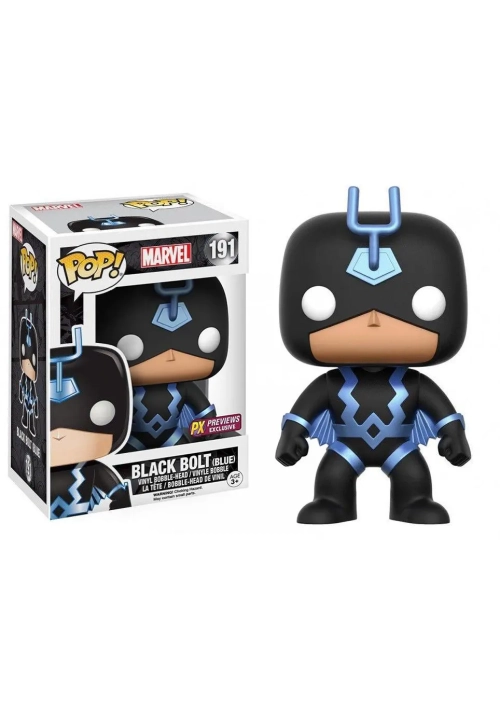POP MARVEL BLACK BOLT PX BLACK VINYL FIGURE