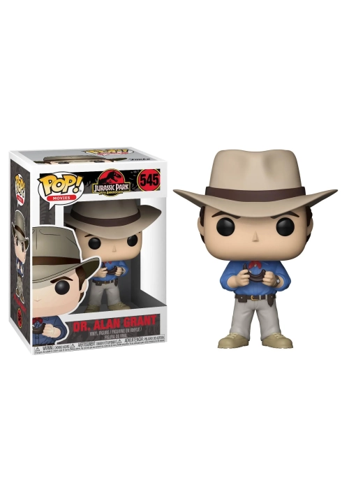 POP JURASSIC PARK DR ALAN GRANT VINYL FIGURE