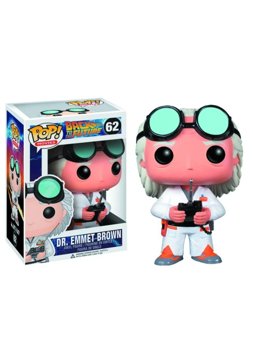 POP BACK TO THE FUTURE DOC BROWN VINYL FIGURE