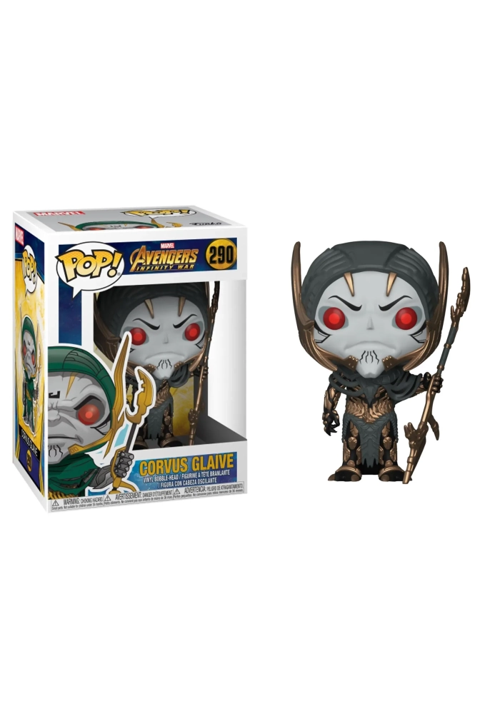 POP AVENGERS INFINITY WAR CORVUS GLAIVE VINYL FIG