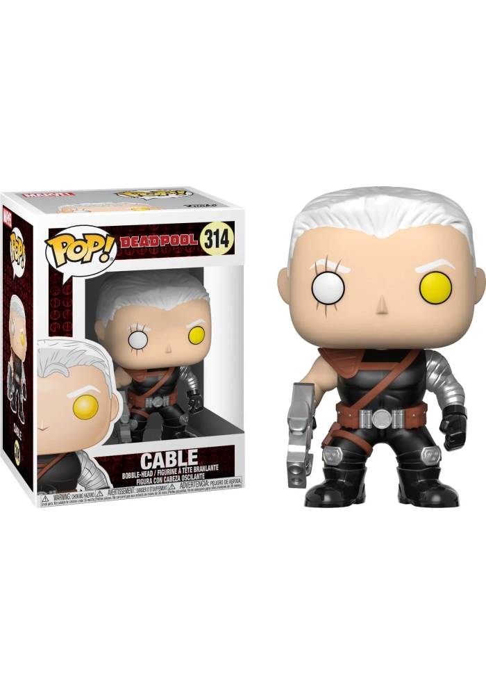 POP MARVEL DEADPOOL CABLE VINYL FIG