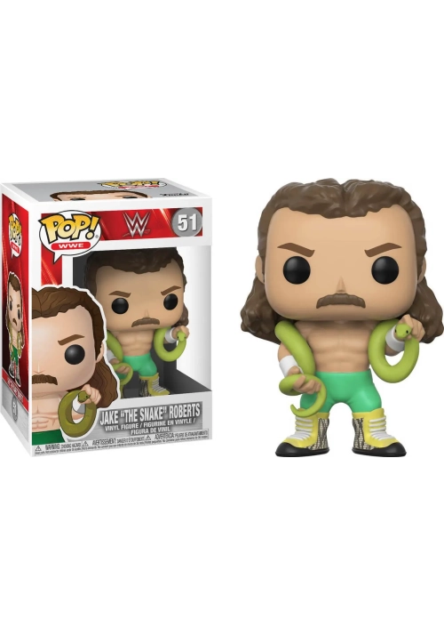 POP WWE S7 JAKE THE SNAKE VINYL FIGURINE