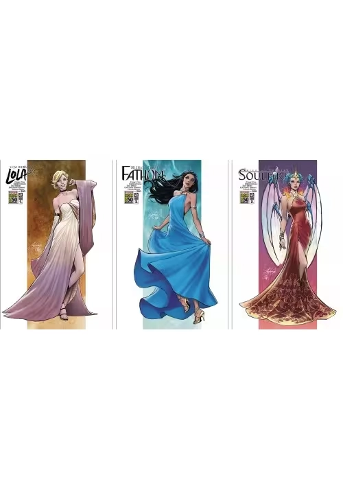 FATHOM LOLA XOXO SOULFIRE SDCC CONNECTING CVRS SET