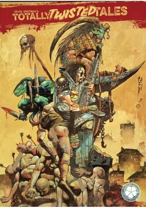 KEVIN EASTMAN TOTALLY TWISTED TALES TP VOL 01 CVR B BISLEY (