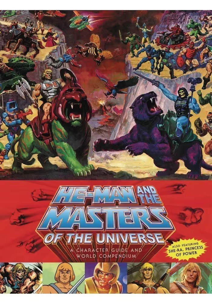 HEMAN MASTERS UNIVERSE HC CHARACTER GUIDE WORLD