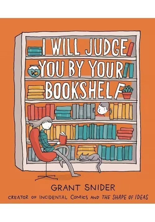 I WILL JUDGE YOU BY YOUR BOOKSHELF GN
