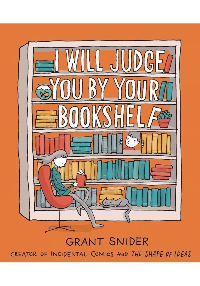 I WILL JUDGE YOU BY YOUR BOOKSHELF GN