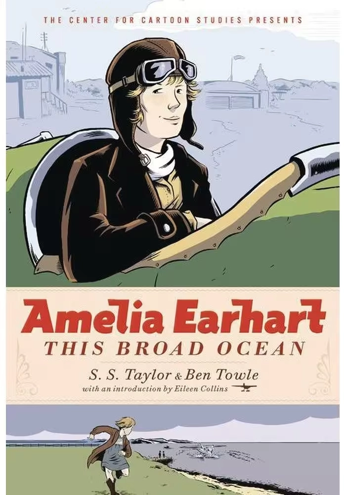AMELIA EARHART THIS BROAD OCEAN HC GN
