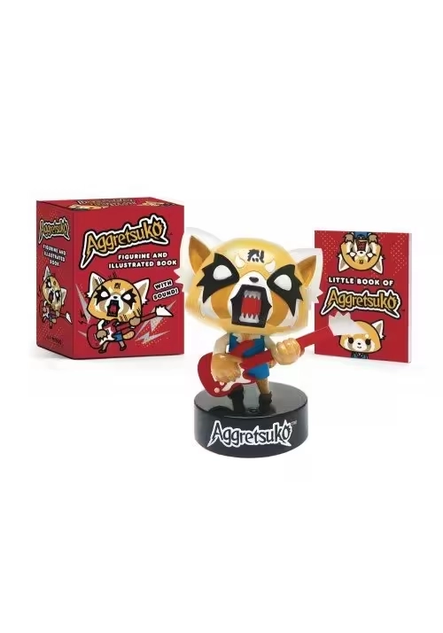 AGGRETSUKO FIGURINE WITH SOUND & BOOK KIT