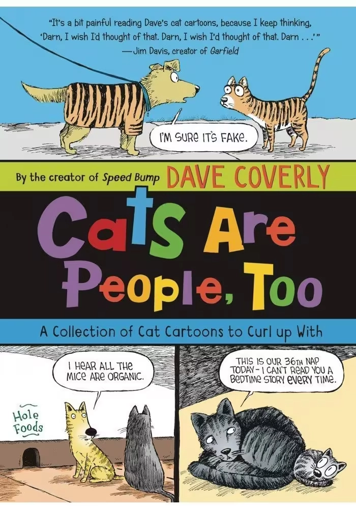 CATS ARE PEOPLE TOO COLL CAT CARTOONS SC