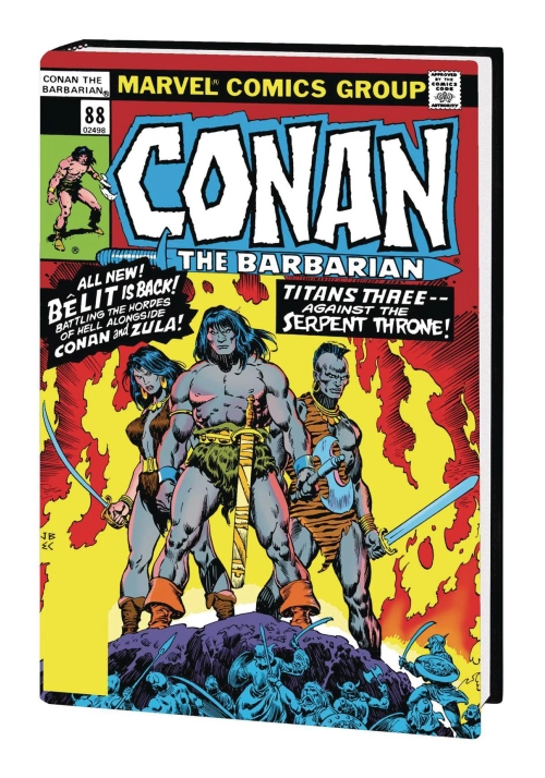 CONAN BARBARIAN ORIG MARVEL YRS OMNIBUS HC VOL 04 DM VARIANT
