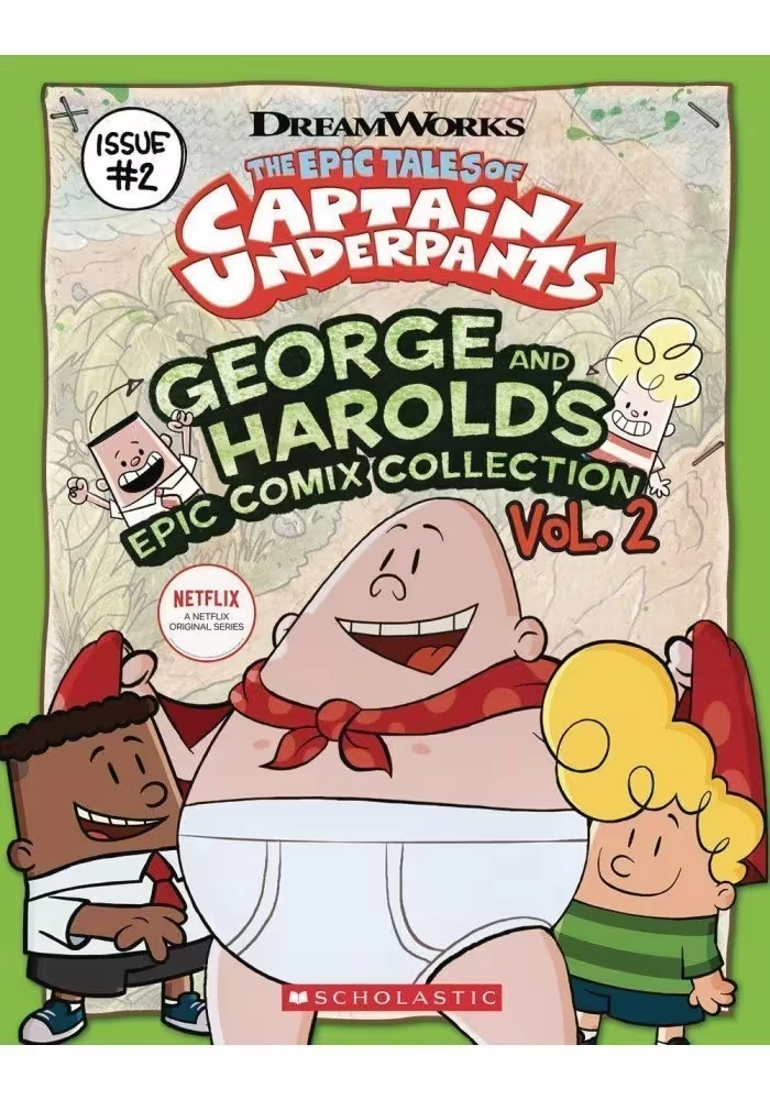 EPIC TALES CAPT UNDERPANTS VOL 02 GEORGE & HAROLDS COMIX