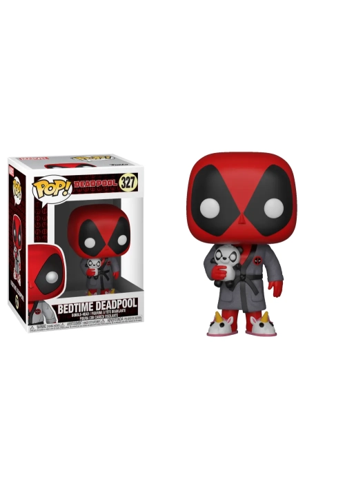 POP MARVEL DEADPOOL PARODY DEADPOOL IN ROBE VINYL FIG