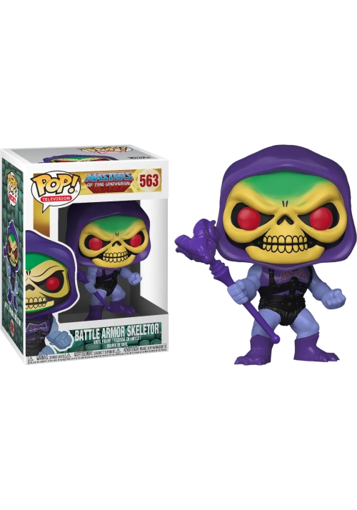 POP MASTERS OF THE UNIVERSE SKELETOR W/BATTLE ARMOR VINYL FIGURINE