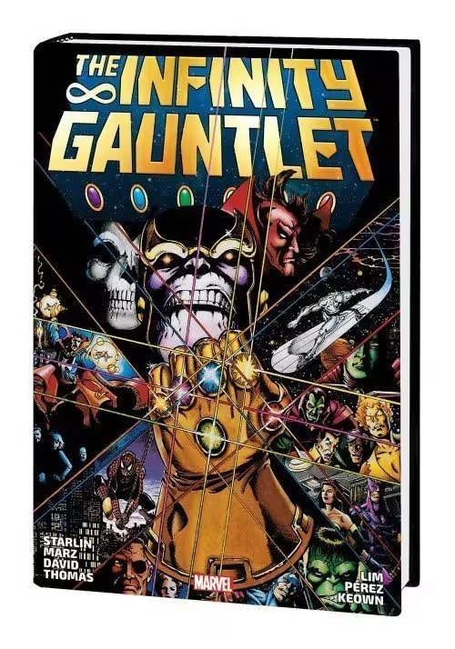 INFINITY GAUNTLET OMNIBUS HC PEREZ CVR NEW PTG