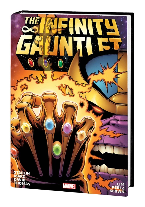 INFINITY GAUNTLET OMNIBUS HC STARLIN DM VARIANT NEW PTG