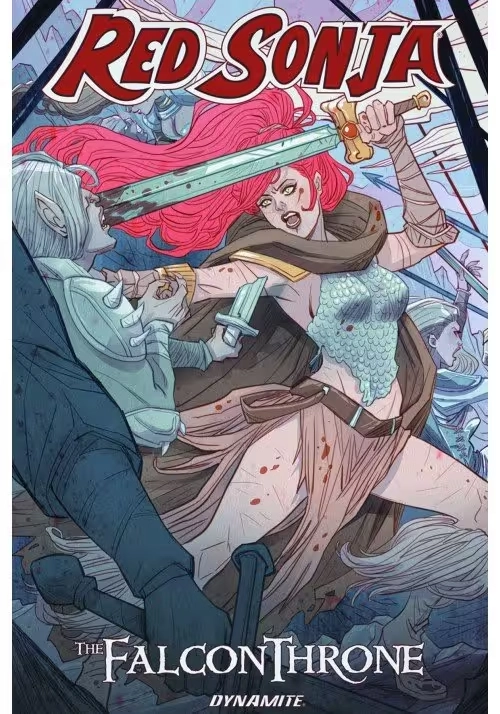 RED SONJA FALCON THRONE TP