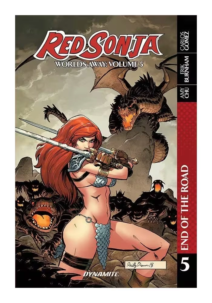 RED SONJA WORLDS AWAY TP VOL 05 END OF ROAD