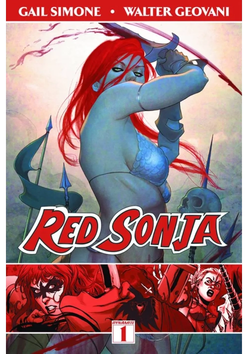 RED SONJA GAIL SIMONE TP VOL 01 QUEEN OF PLAGUES