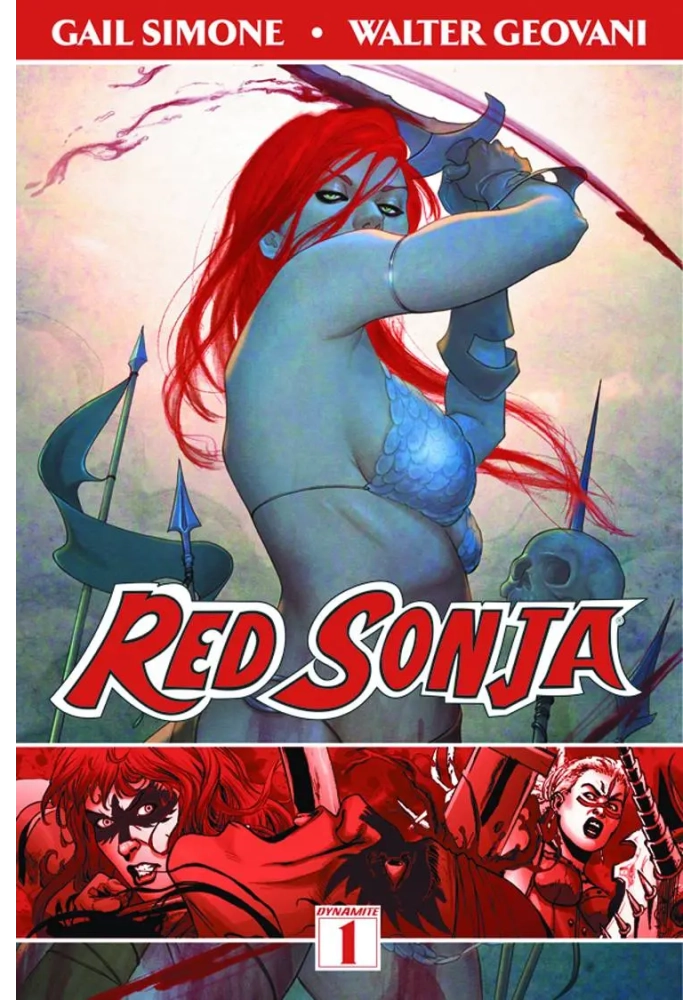 RED SONJA GAIL SIMONE TP VOL 01 QUEEN OF PLAGUES