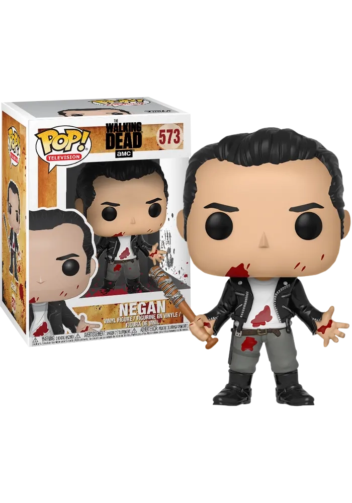 POP WALKING DEAD NEGAN CLEAN SHAVEN VINYL FIGURE