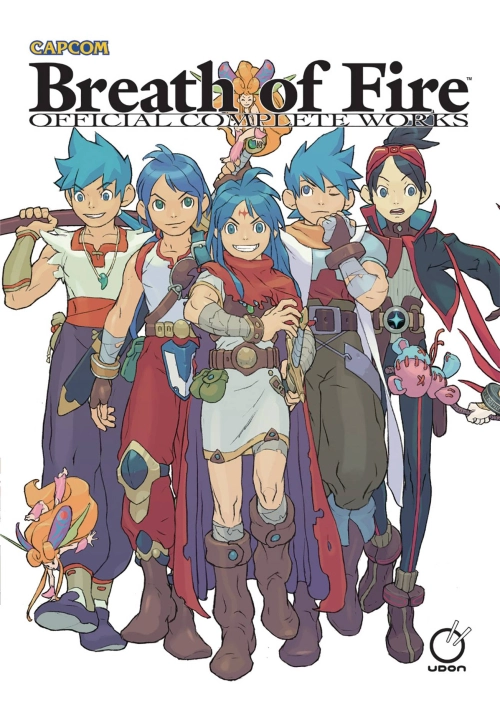 BREATH OF FIRE OFFICIAL COMPLETE WORKS HC