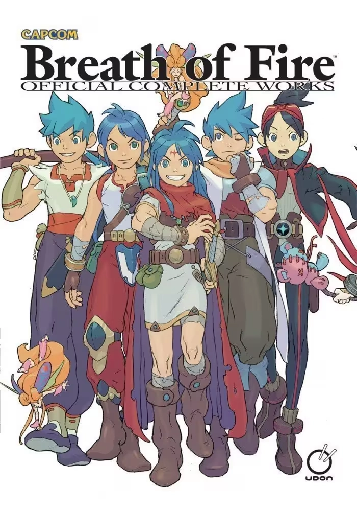 BREATH OF FIRE OFFICIAL COMPLETE WORKS HC