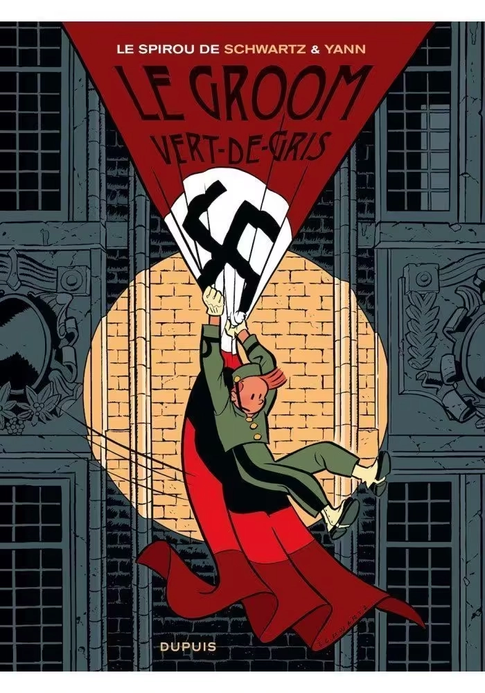 SPIROU LE GROOM VERTDEGRIS
