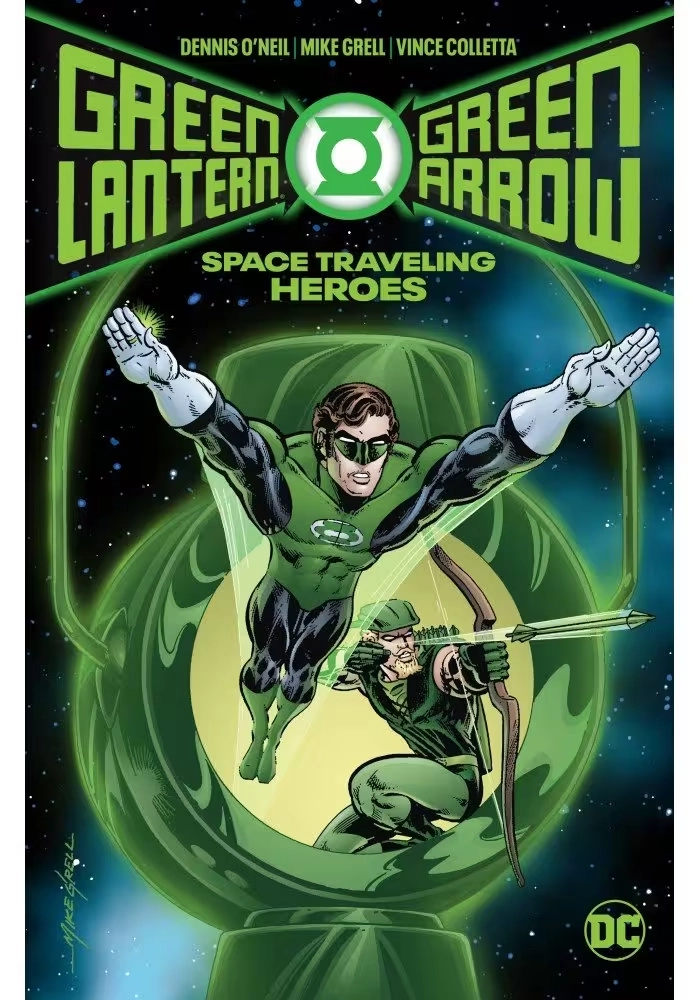 GREEN LANTERN GREEN ARROW SPACE TRAVELING HEROES HC