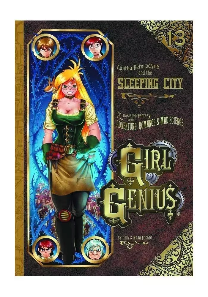 GIRL GENIUS TP VOL 13 SLEEPING CITY  002)