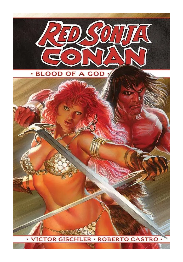 RED SONJA CONAN BLOOD OF A GOD HC