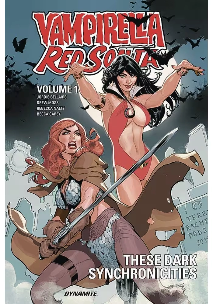 VAMPIRELLA RED SONJA TP VOL 01 THESE DARK SYNCHRONICITIES