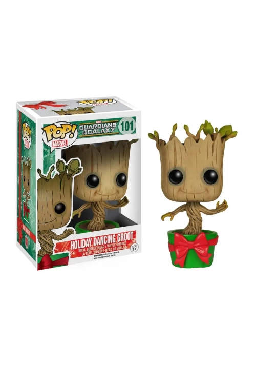 POP GUARDIANS OF THE GALAXY HOLIDAY DANCING GROOT VINYL FIG