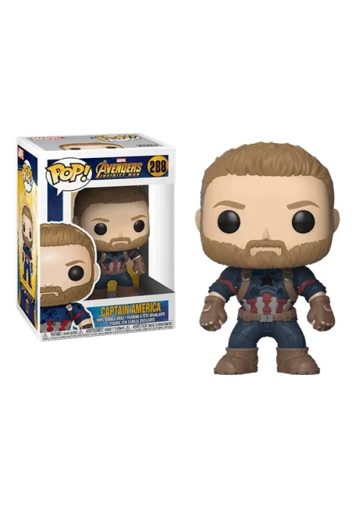 POP AVENGERS INFINITY WAR CAPTAIN AMERICA VINYL FIGURE