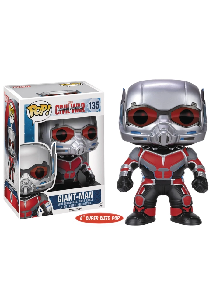 POP CAPTAIN AMERICA 3 GIANT MAN 6IN VINYL FIG