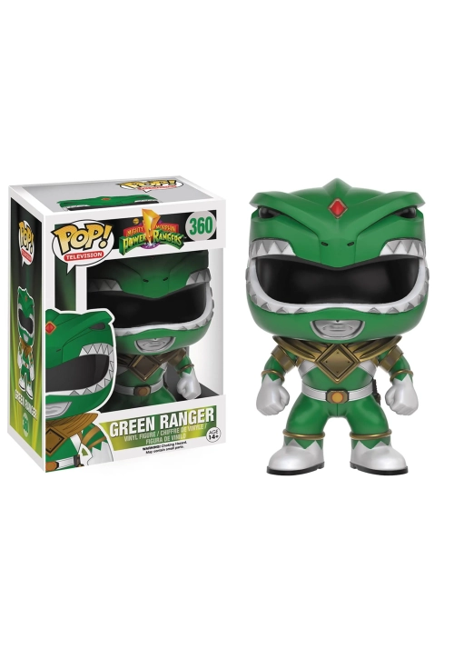 POP TV POWER RANGERS GREEN RANGER VINYL FIG